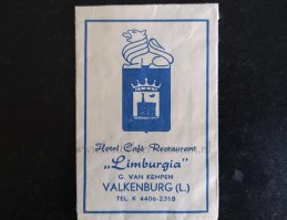 leeuw bier suikerzakje limburgia valkenburg